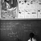 in school